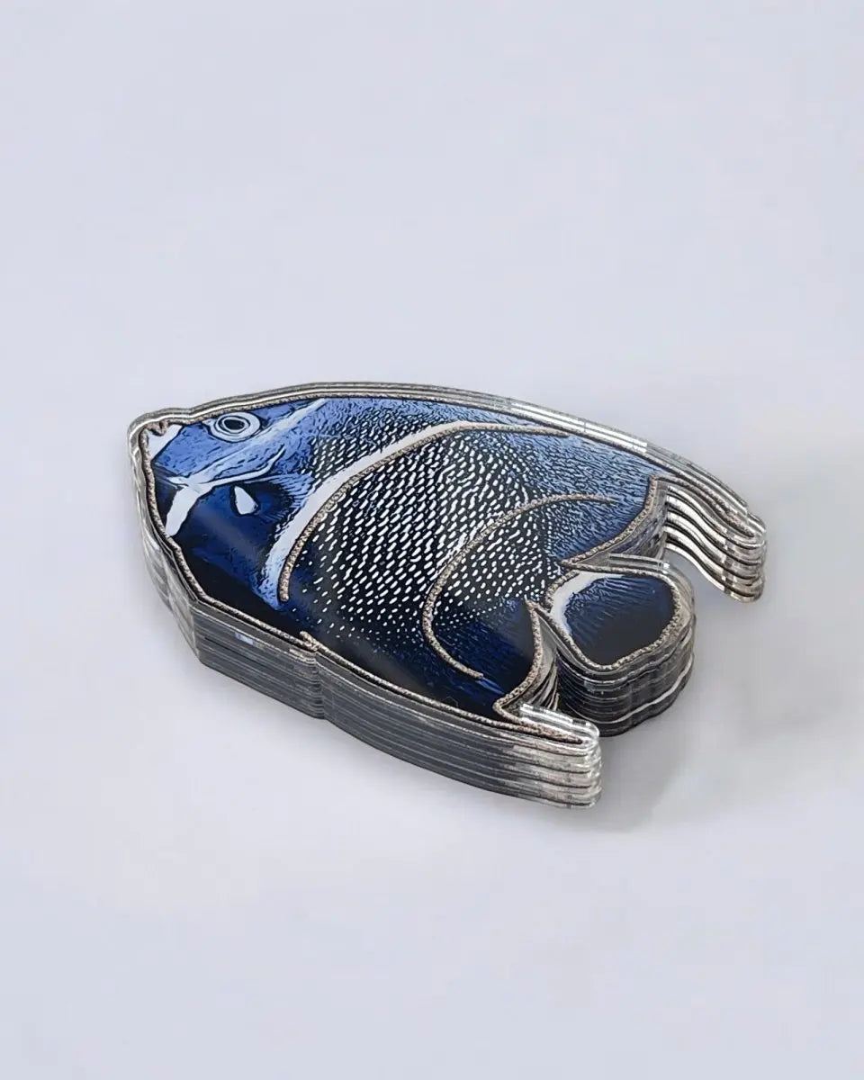 Balık Tasarımlı Lüks 4'lü Bardak Altlığı Seti - QueenBeeIstanbul