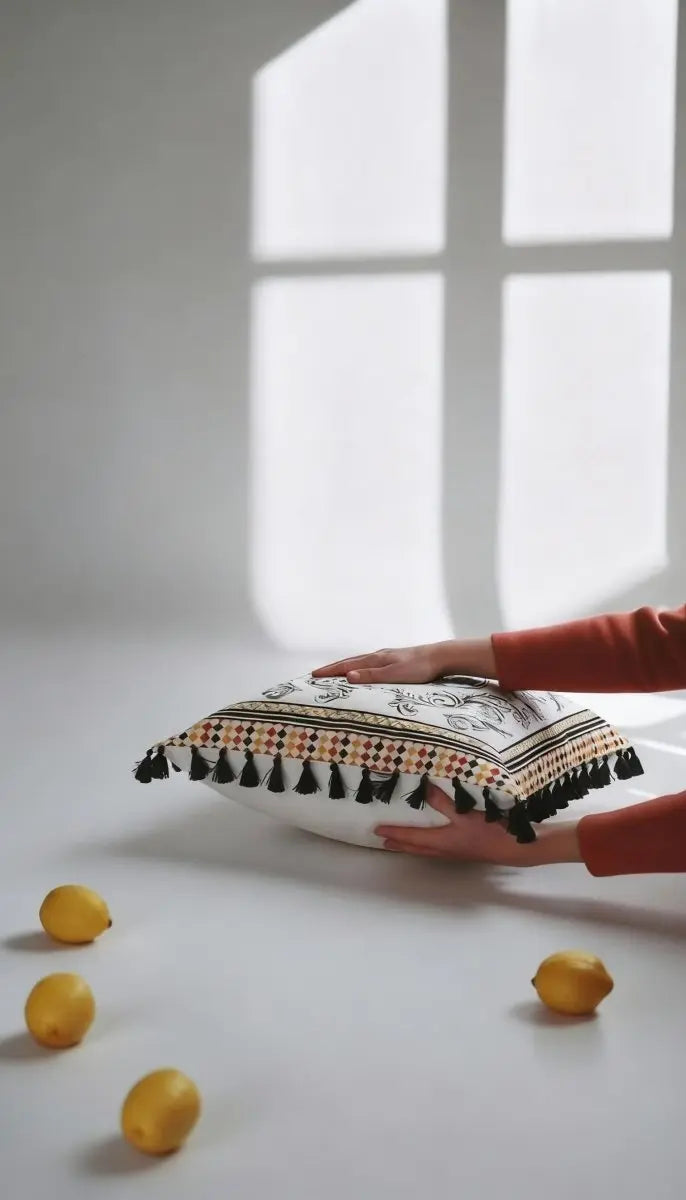 Barocco Harlequin – Firenze Dekoratif Kırlent Kılıfı - QueenBeeIstanbul