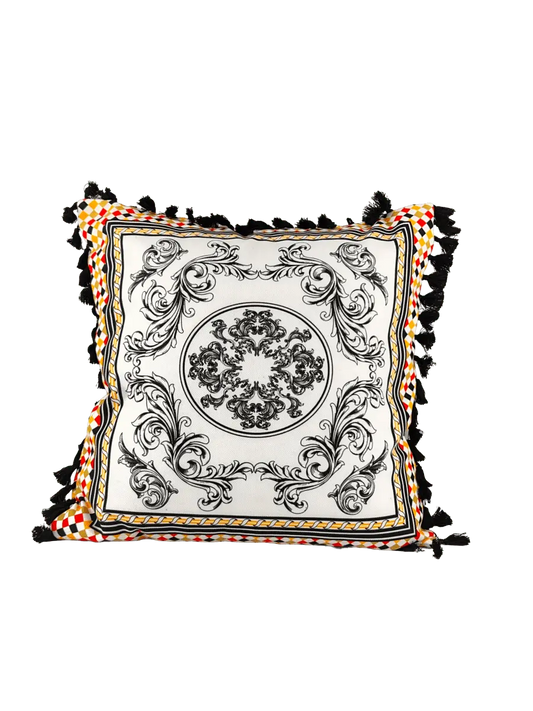 Barocco Harlequin – Firenze Dekoratif Kırlent Kılıfı - QueenBeeIstanbul