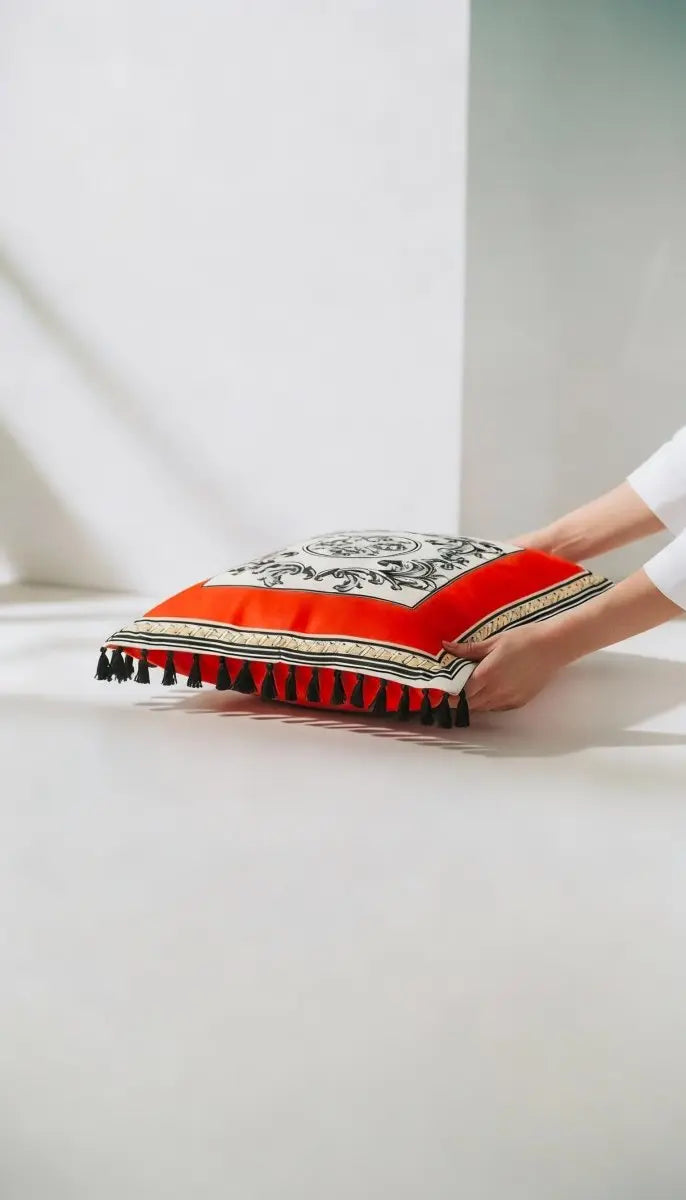 Barocco Harlequin – Roma Dekoratif Kırlent Kılıfı - QueenBeeIstanbul