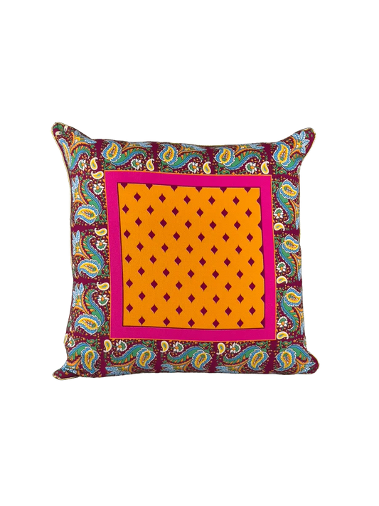 Bohemia Bloom – Saffron Kırlent Kılıfı - QueenBeeIstanbul