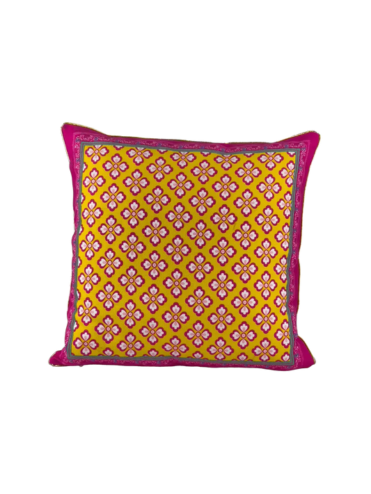 Bohemia Bloom – Zinnia Kırlent Kılıfı - QueenBeeIstanbul