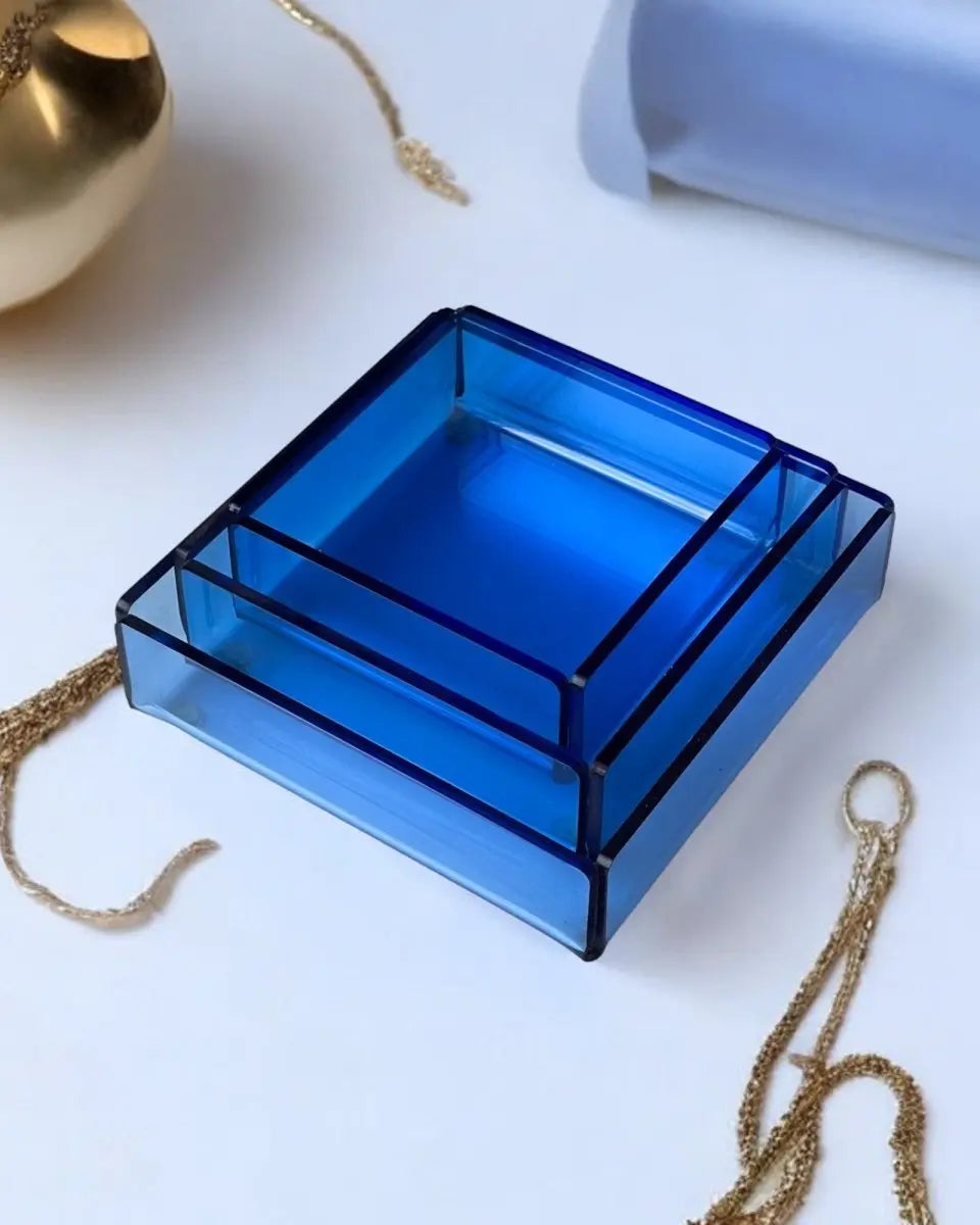 Çok Fonksiyonlu Akrilik Organizer Tepsi Seti - Banyo ve Mutfak ve Çok Yönlü Depolama Çözümü - QueenBeeIstanbul