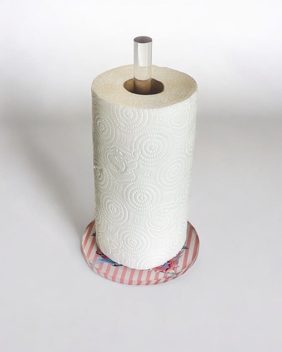 Kokoş Balık Kağıt Rulo Havlu Standı - QueenBeeIstanbul