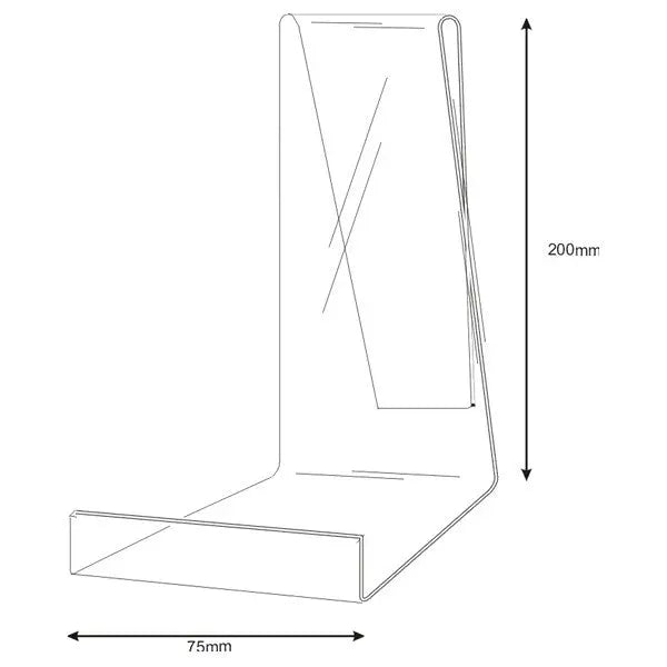 Pleksi Şövale Stand - QueenBeeIstanbul