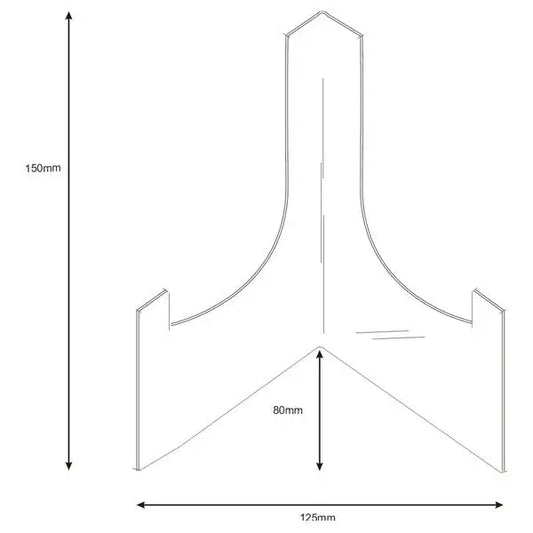Pleksi Tabak Standı - QueenBeeIstanbul