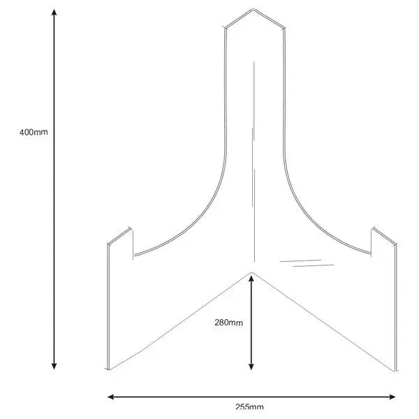 Pleksi Tabak Standı - QueenBeeIstanbul