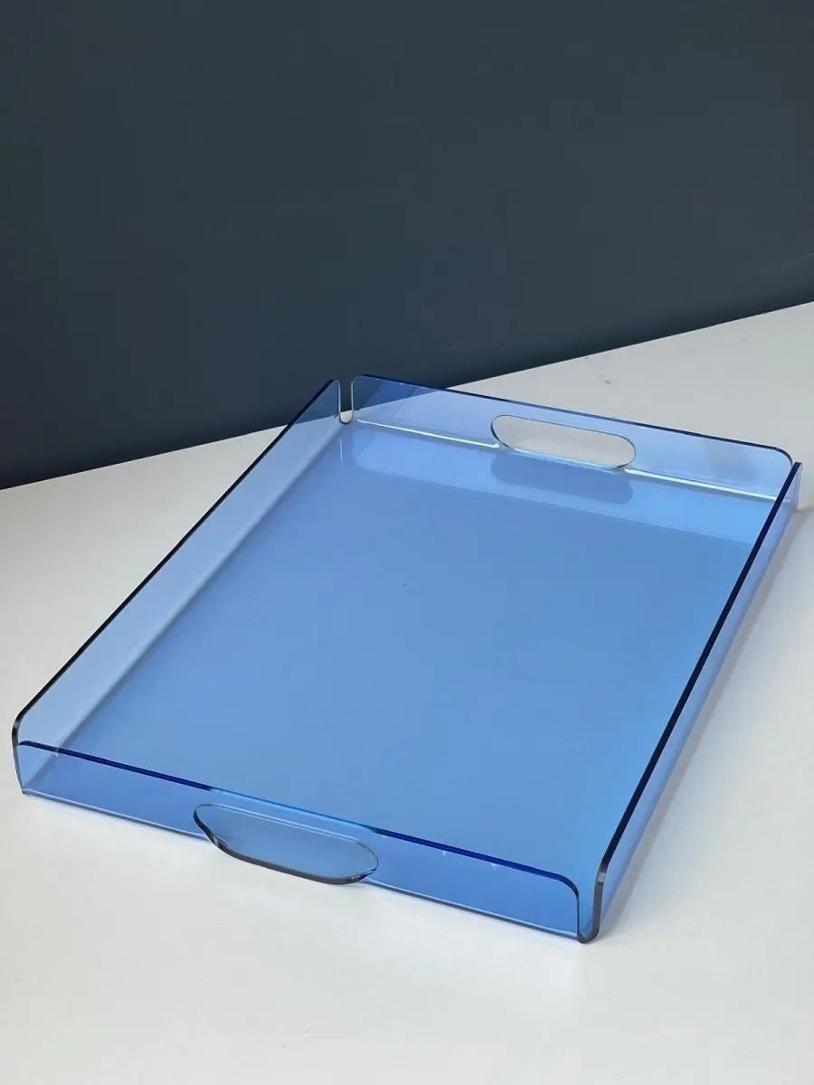 Renkli Pleksi Tepsiler - QueenBeeIstanbul