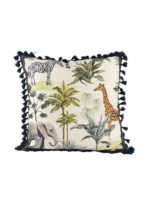 Safari Spirit – Jungle Parade Kırlent Kılıfı - QueenBeeIstanbul