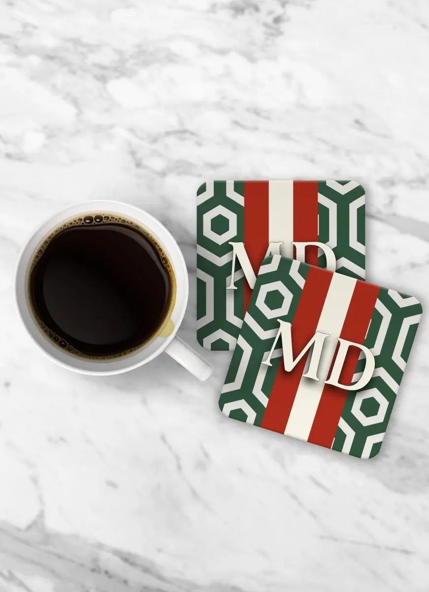 Adınıza özel pleksi bardak altı - QueenBeeIstanbul