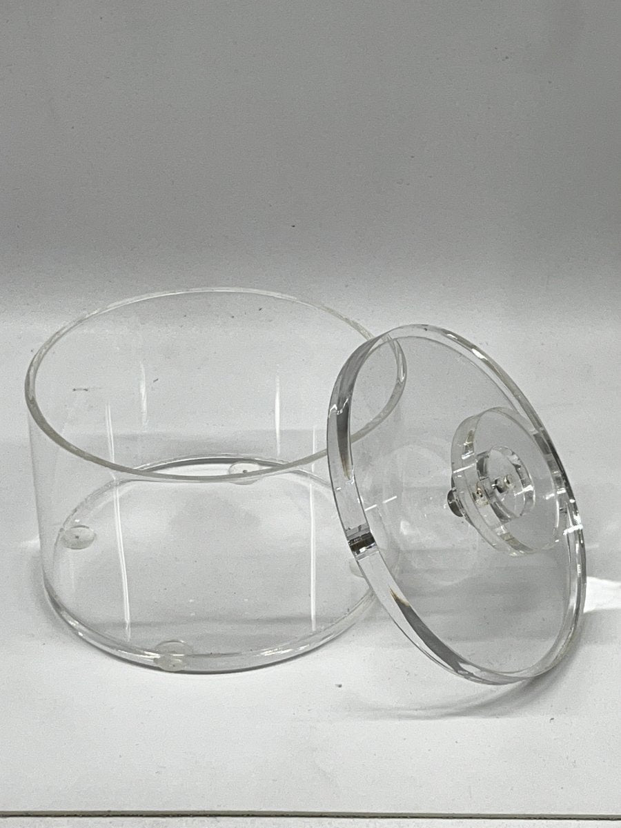 Lüks Plexiglass Kapaklı Kavanoz Seti - 3'lü Özel Tasarım - QueenBeeIstanbul