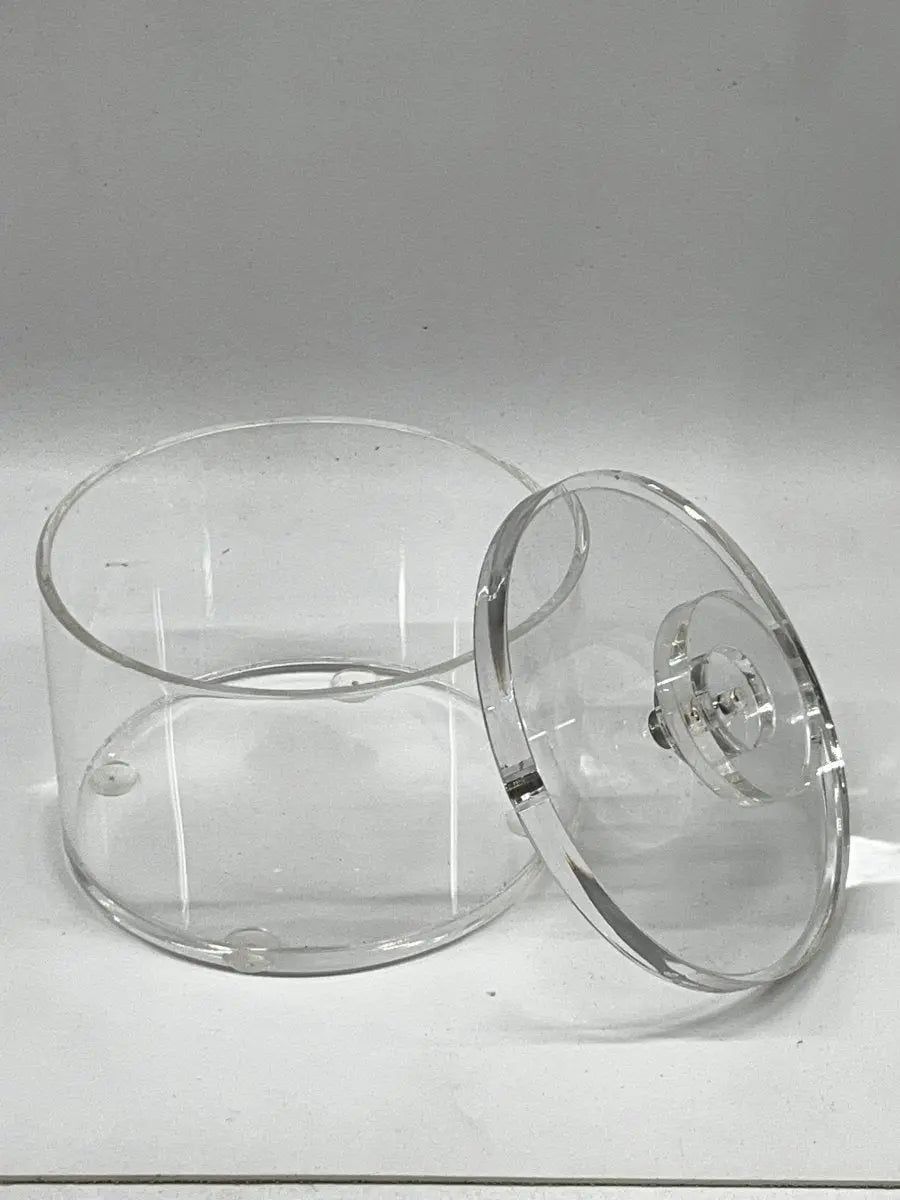 Lüks Plexiglass Kapaklı Kavanoz Seti - 3'lü Özel Tasarım - QueenBeeIstanbul