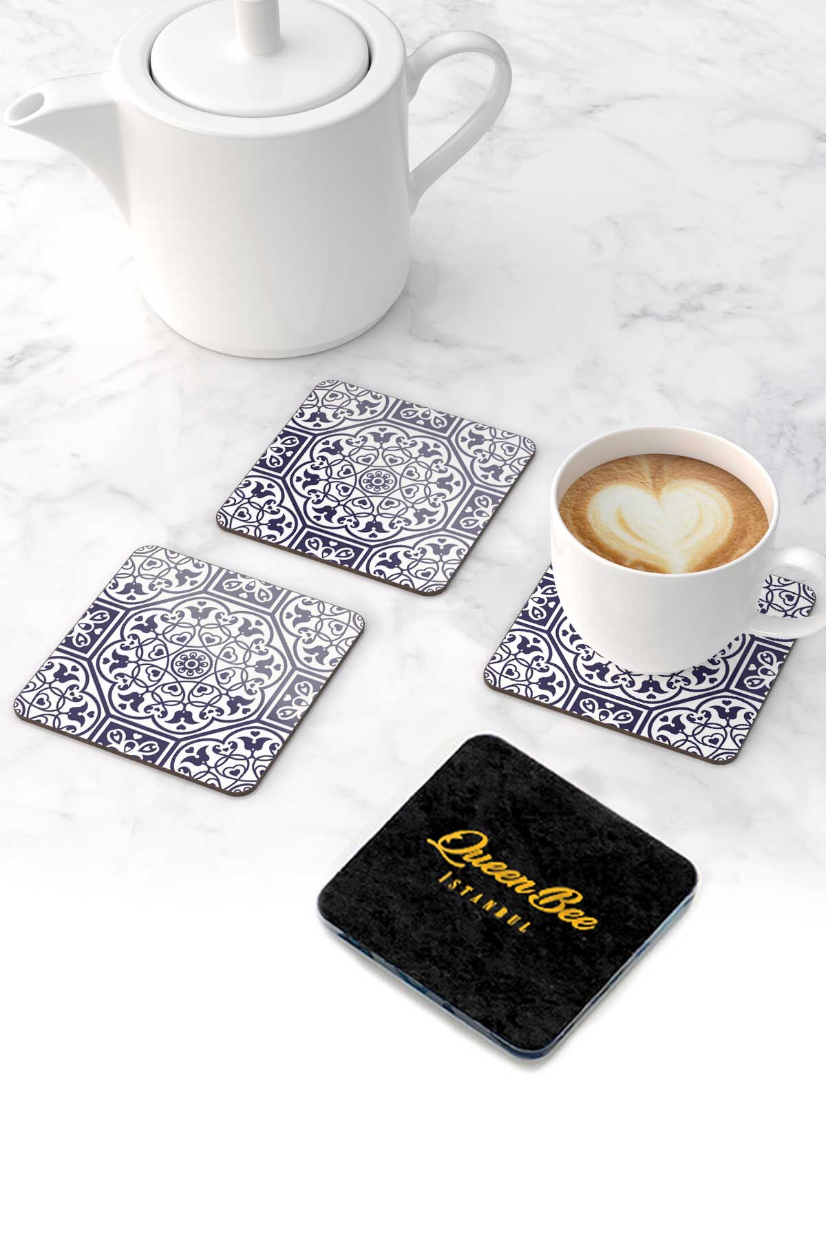 Pleksi Bardak Altlığı -Saray- - QueenBeeIstanbul