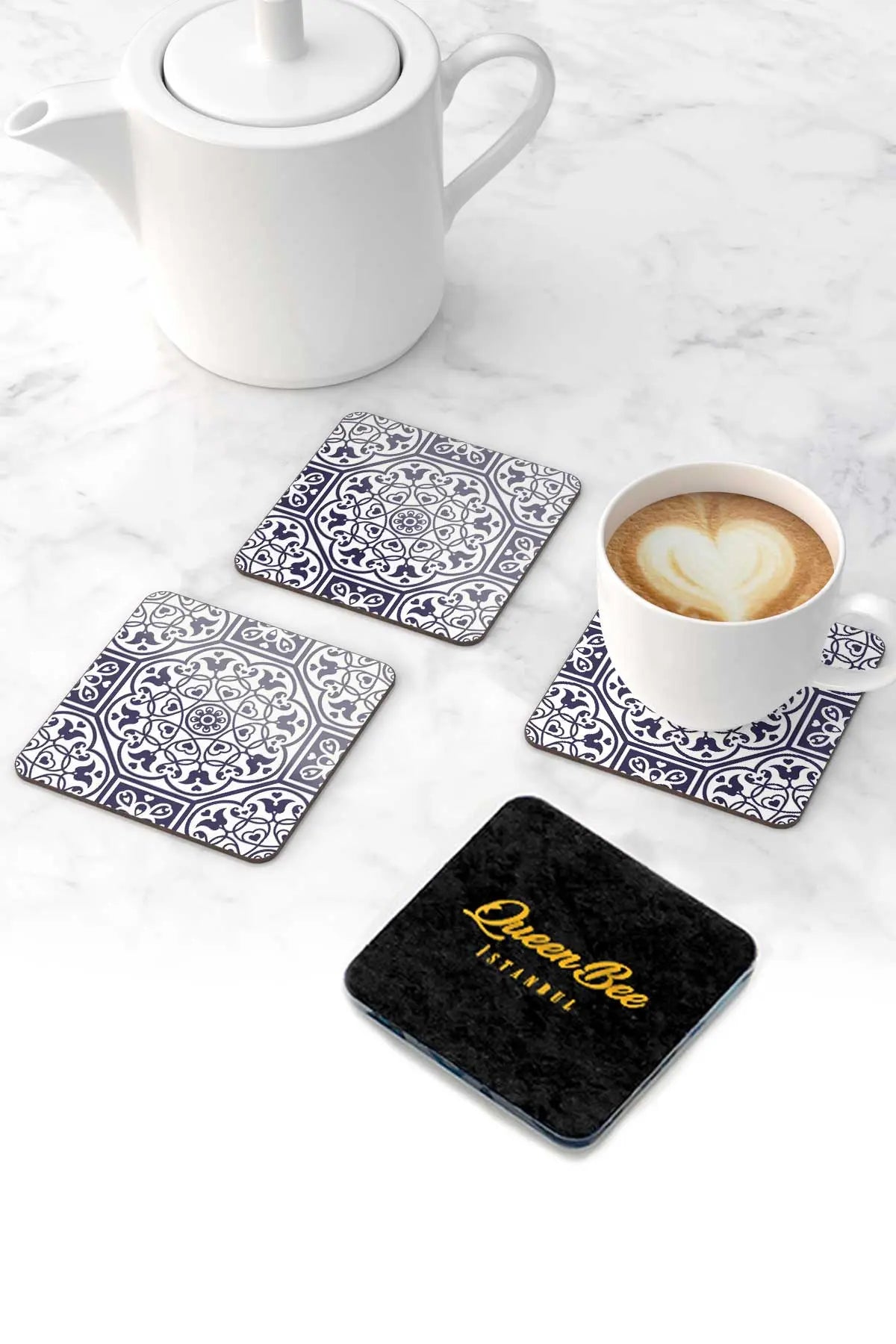 Pleksi Bardak Altlığı -Saray- - QueenBeeIstanbul