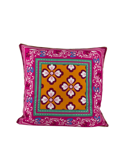 Bohemia Bloom – Carnelia Kırlent Kılıfı - QueenBeeIstanbul