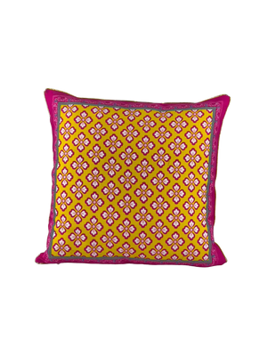 Bohemia Bloom – Zinnia Kırlent Kılıfı - QueenBeeIstanbul