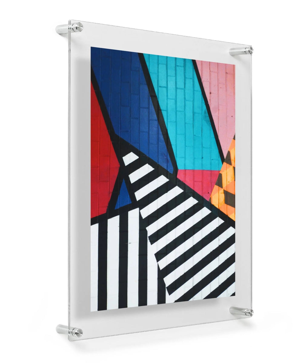 Çift Panel Akrilik Çerçevesiz Fotograf Çerçeveleri-Floating Frames- - QueenBeeIstanbul
