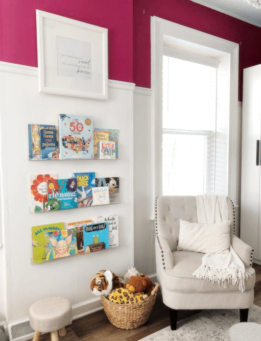 OUTLET - Çok amaçlı Pleksi Duvar Rafı - 60cmx10cm - QueenBeeIstanbul
