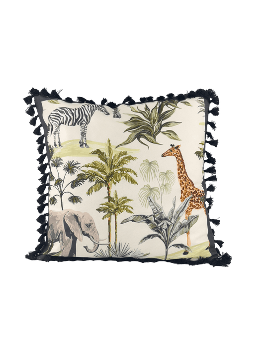 Safari Spirit – Jungle Parade Kırlent Kılıfı - QueenBeeIstanbul