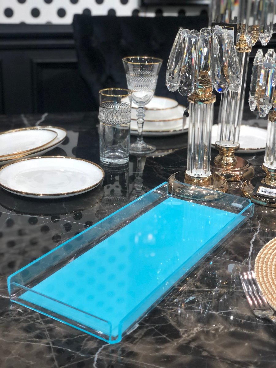 Glass shop drinks tray