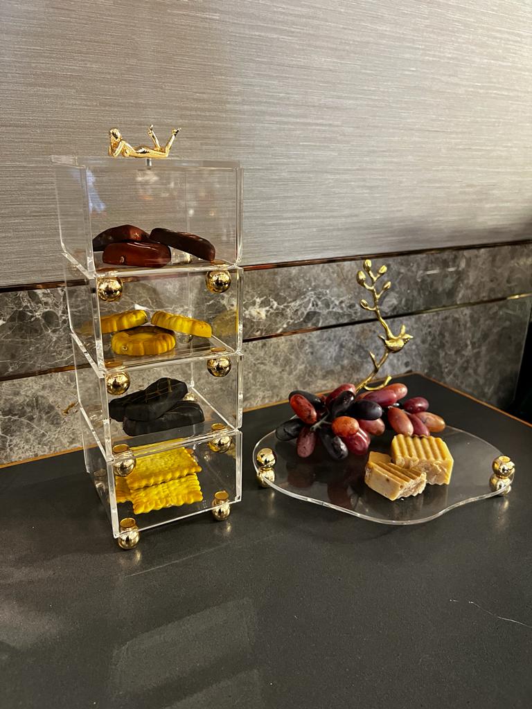 Çok Amaçlı Dekoratif Konteyner Kutu 10cm - QueenBeeIstanbul