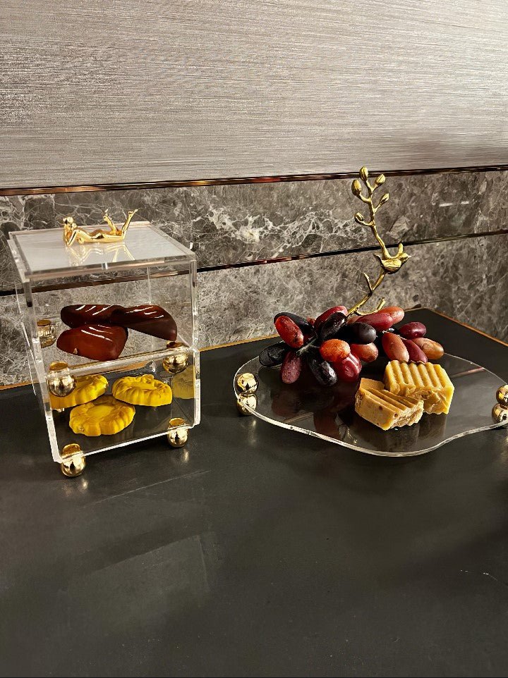 Çok Amaçlı Dekoratif Konteyner Kutu 10cm - QueenBeeIstanbul