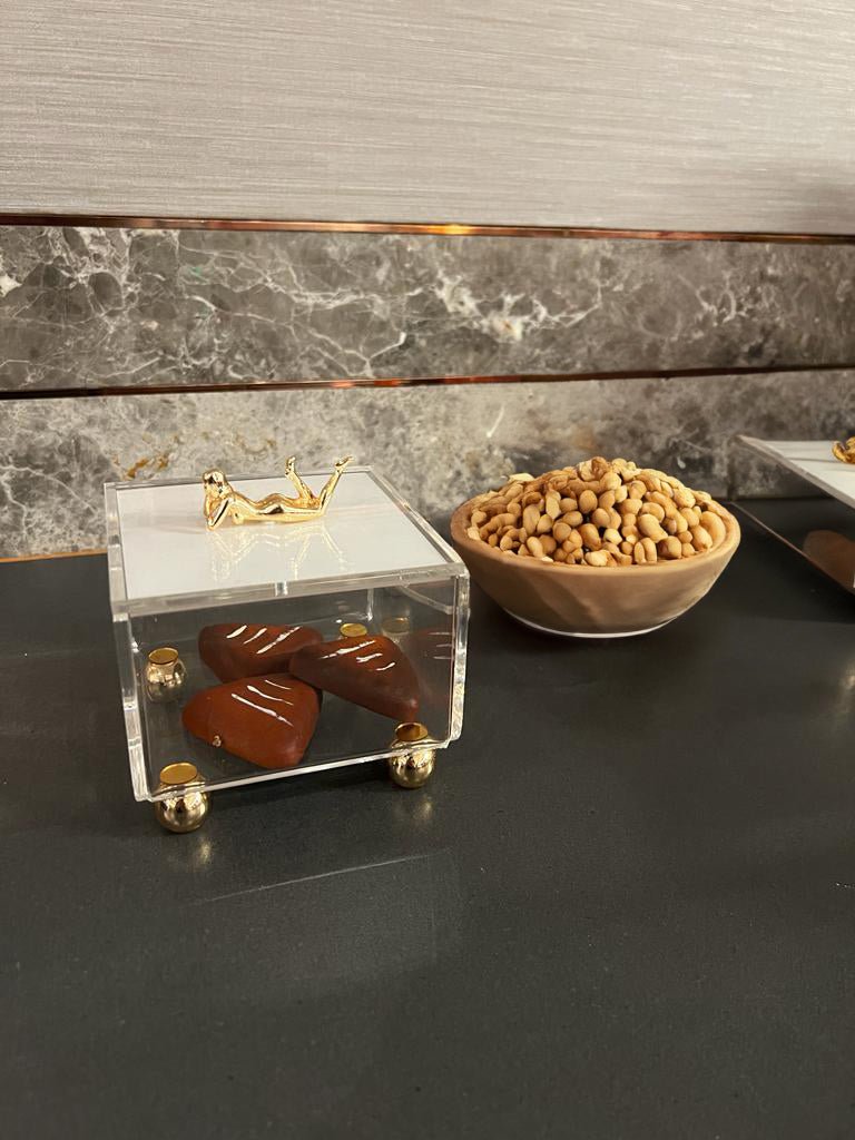 Çok Amaçlı Dekoratif Konteyner Kutu 10cm - QueenBeeIstanbul