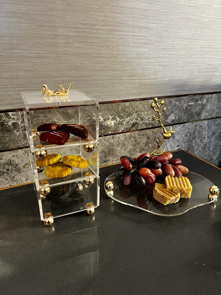 Çok Amaçlı Dekoratif Konteyner Kutu 20cm - QueenBeeIstanbul