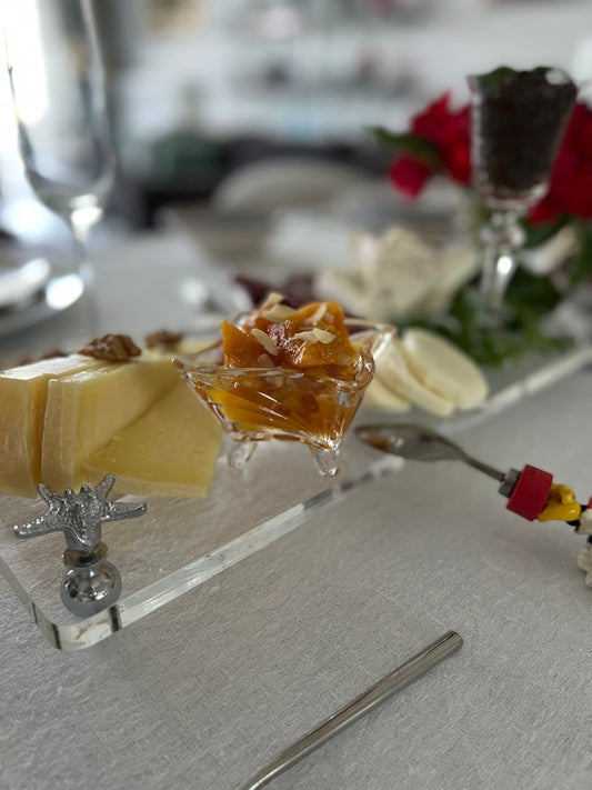 Luxury Cheese Plate 60x20cm - QueenBeeIstanbul